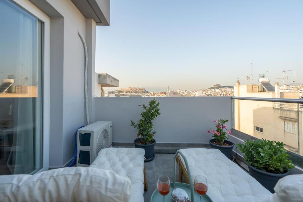 Apartamento Duplex Acropolis View 2 Balconies Atenas Exterior foto